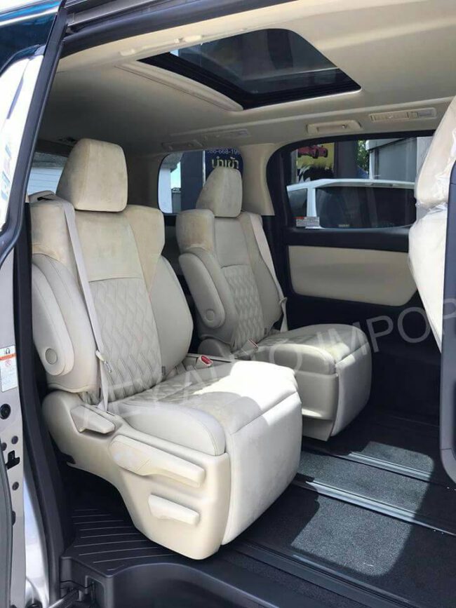 Alphard Xhybrid สี Steel Brown Metallic รถนำเข้า